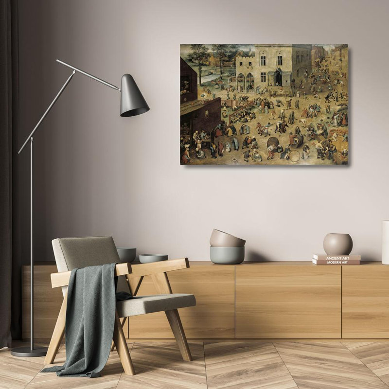 «Red Barrel Studio®», reproduction de toile tendue par Bruegel l'Ancien par Peter, H 18 po x l 24 po
