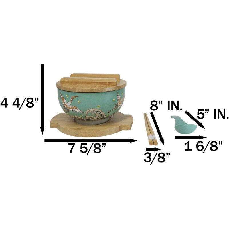 Ensemble de baguettes et cuillères Donburi