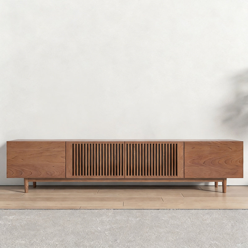 Meuble télé Modern,  21.65"H x 86.61"L x 15.75"W