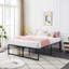 Markeda 36cm Bed Frame Single Double Size Metal Platform Slats Support Bed Base-1014195738