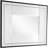 32" Silver Wood Framed Accent Mirror