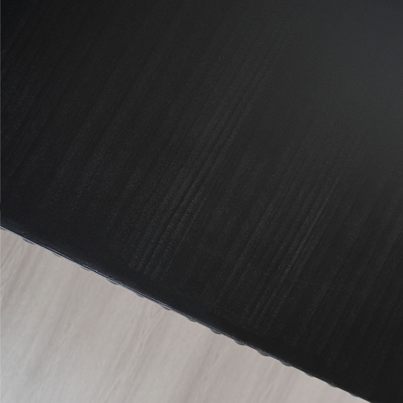 Console en bois noir 59 ", Black