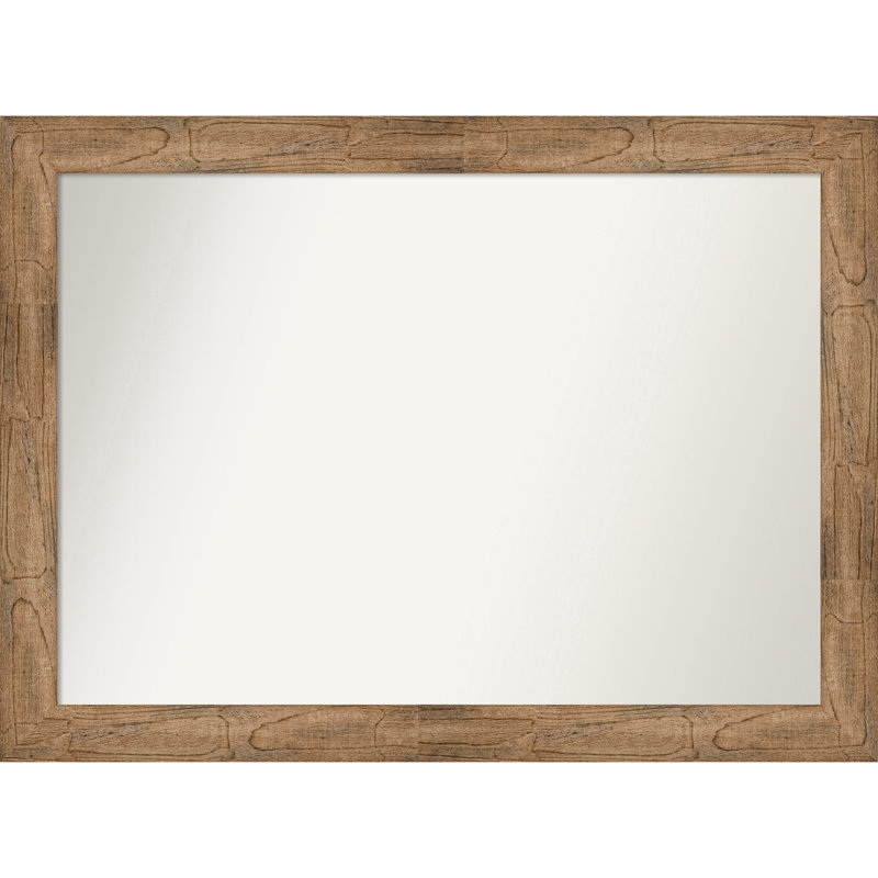 Timmy Solid Wood Wall Mirror, 33.5" x 45.5", Rectangle