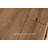 The Camden Console – Reclaimed Wood Table With Recessed Top Detail (46x8x28h)