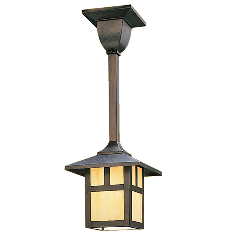 Seneca 1 - Light Craftsman Brown Single Pendant