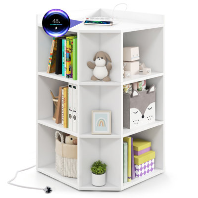 86 cm H x 51 cm W Corner Bookcase