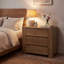 Table de chevet 3 tiroirs 31,5 po