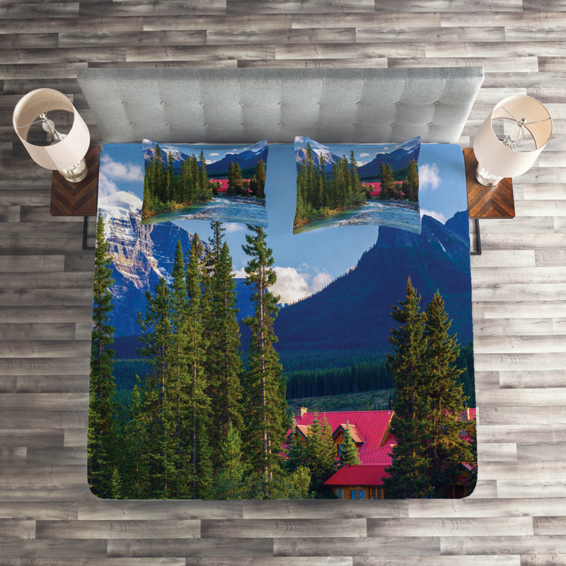 Modern & Contemporary Polyester Coverlet
