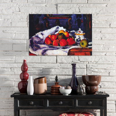 " Still Life Bowl of Apples " by Paul Cezanne Oil Print