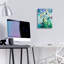 Art mural en verre Trinx «Aquatic Coffee Break» par David Galchutt-1117023100