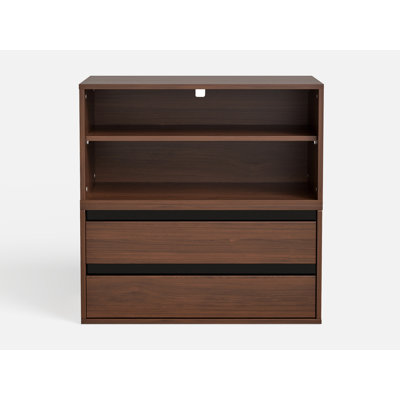 Modular Stackable Storage Cabinet, Wooden Organizer Unit with Multiple Configurations
