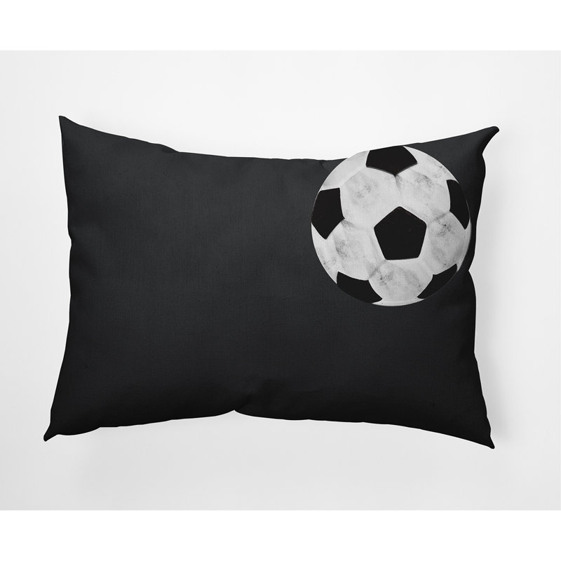  Coussin lombaire d'extérieur Soccer Ball, Gris