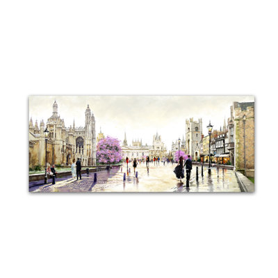 Armand 'Cambridge Spires' Print on Canvas
