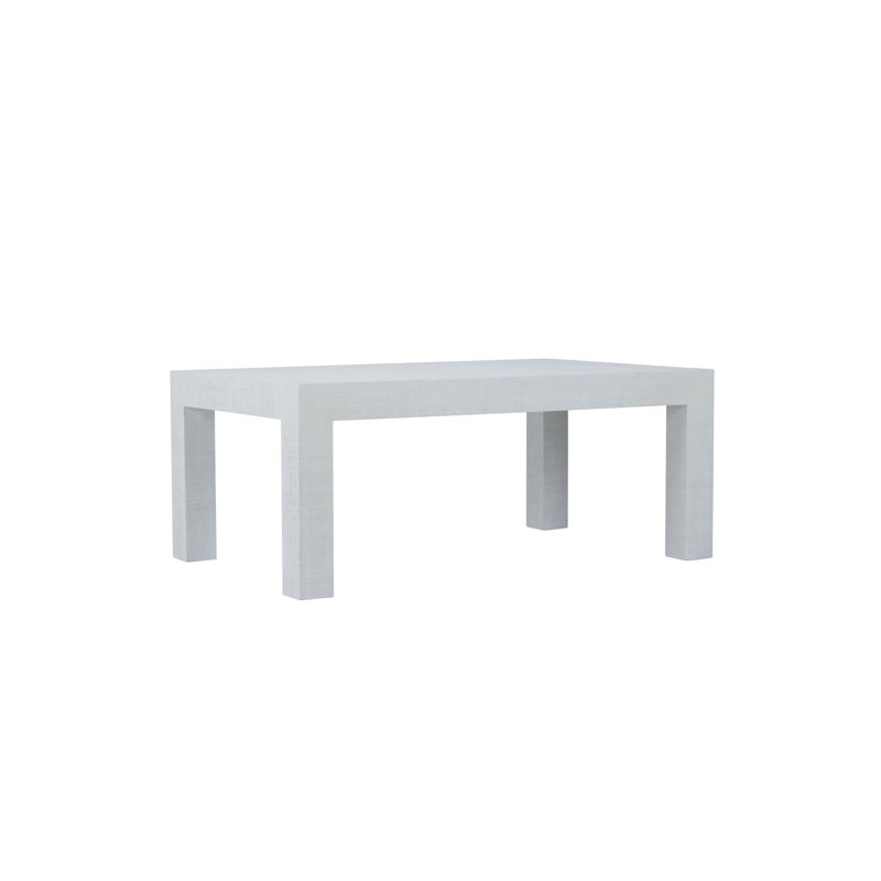 The Sensual Side Of Sleek Coffee Table, White Lacquer