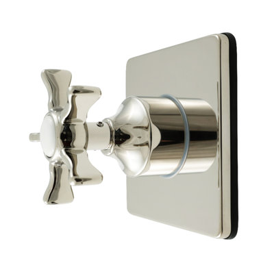 Kingston Brass Hamilton Single-Handle Six-Way Diverter Valve With Square Trim Kit