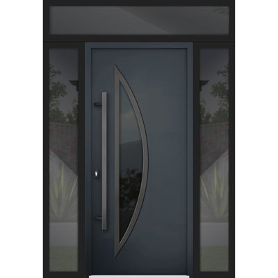 Deux portes d'entrée à l'avant