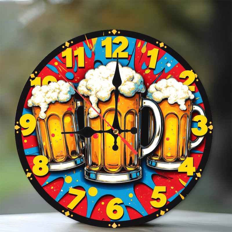 horloge à bière