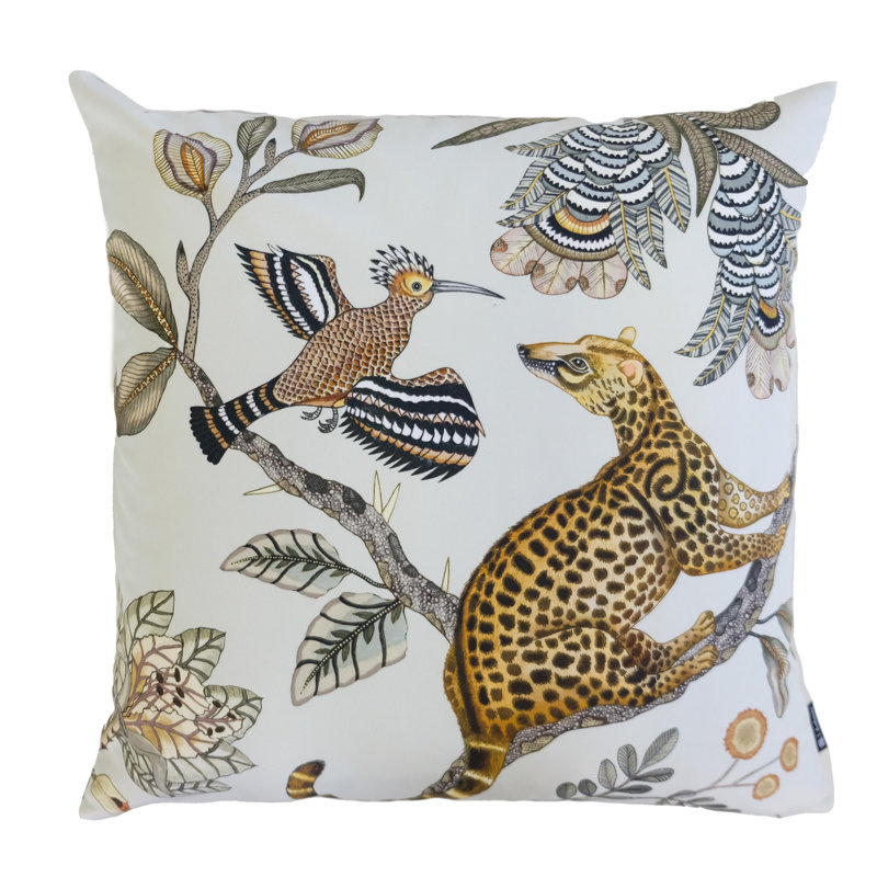 Ardmore Silk Pillow, Cream