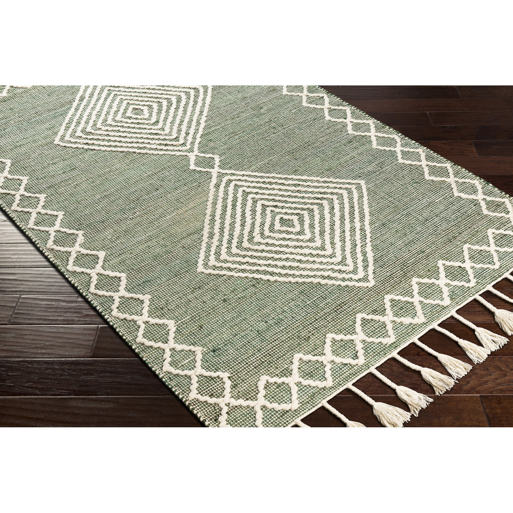 Rodriguez Handmade Rug, Rectangle 2' x 3'
