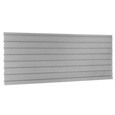 Diamond Plate 24.5" H x 84" W Slatwall