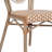 Cloquet All-Weather Commercial Stacking Paris Chairs with Metal Frames-1601390934-1562395625