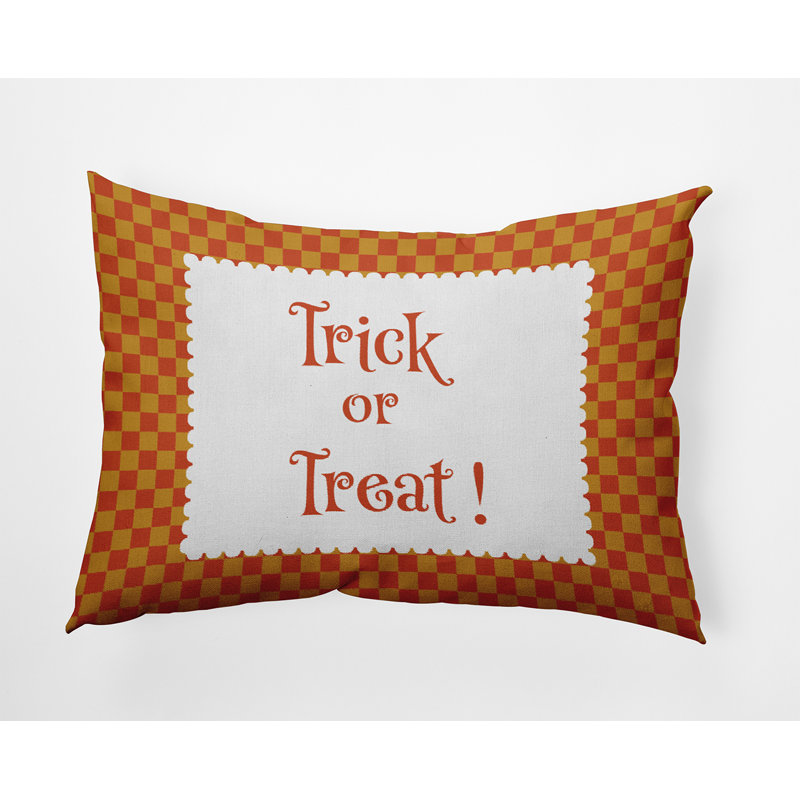 Geometric Outdoor Reversible Throw Pillow, Rust