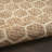 Koebe Geometric Reversible Indoor / Outdoor Area Rug in Tan-826659374