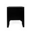 Table d'appoint contemporaine en faux bois, l 21,2 po x P 18,91 po, H 24,12 po avec rangement ouvert