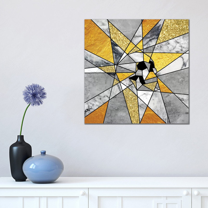 Fragment 1 Piece Wrapped Canvas Wall Art, 45.72 cm H x 45.72 cm W x 1.91 cm D