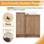 Meuble-lavabo sur pied simple 32 po avec comptoir en céramique Vowar-1099117589