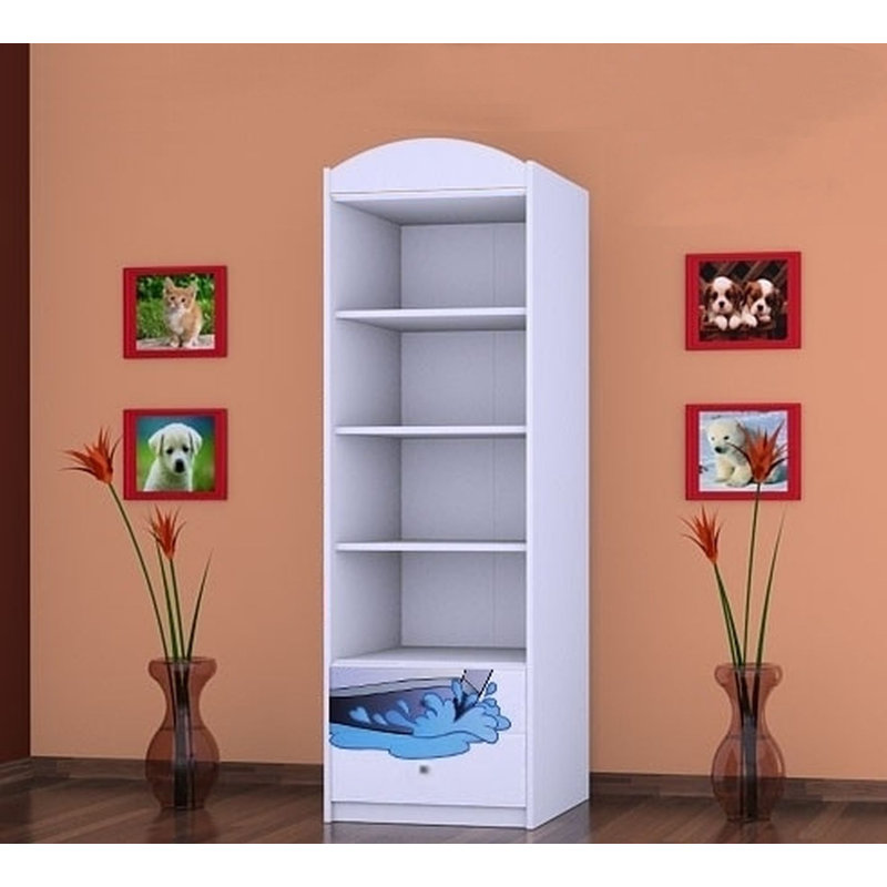 Tybalt 1 Door Wardrobe, White