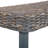 Bench Kitchen Dining Bench Natural Kubu Rattan and Solid Mango Wood-450159957