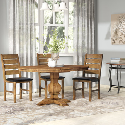 Sloan Extendable Oval Solid Wood Dining Table