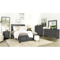 Cindy Crawford Westover Hills 7 Pc Brown Dark Wood King Bedroom Set With  Dresser, Mirror, 3 Pc King Panel Bed, Nightstand - Rooms To Go