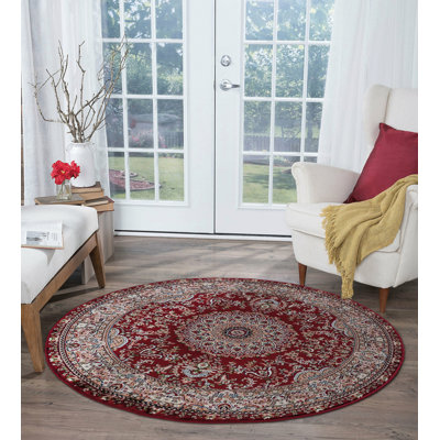 Tapis oriental rouge / orange Cilegon