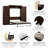 Arlex Pur Queen Bed and Storage Units with Drawers and Doors (115W)-88513651