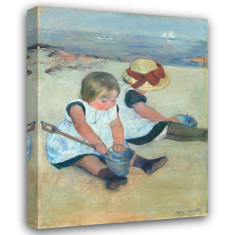 Children Playing On The Beach