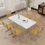 Ensemble de salle à manger rectangulaire en acrylique-1049473135-1049473129