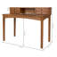 Aubrianna Solid Wood Writing Desk