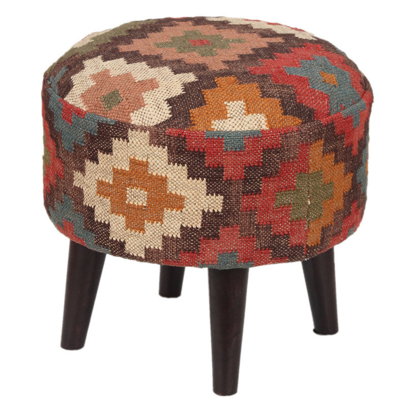 Tabouret d'appoint en bois massif Myo