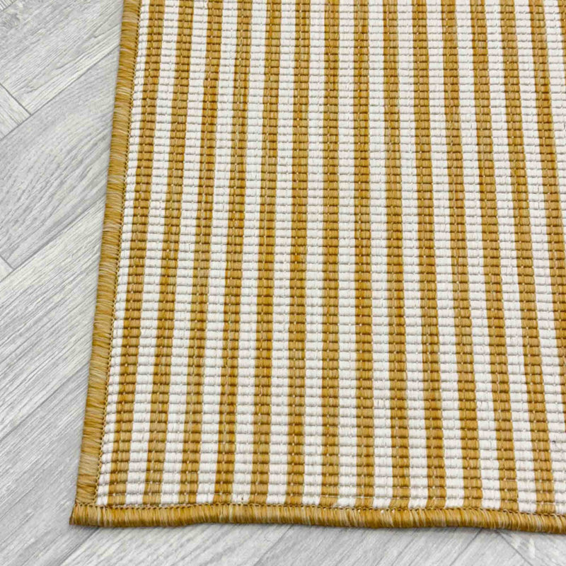 Runner Striped Flatweave Area Rug, Runner 70 x 330 cm