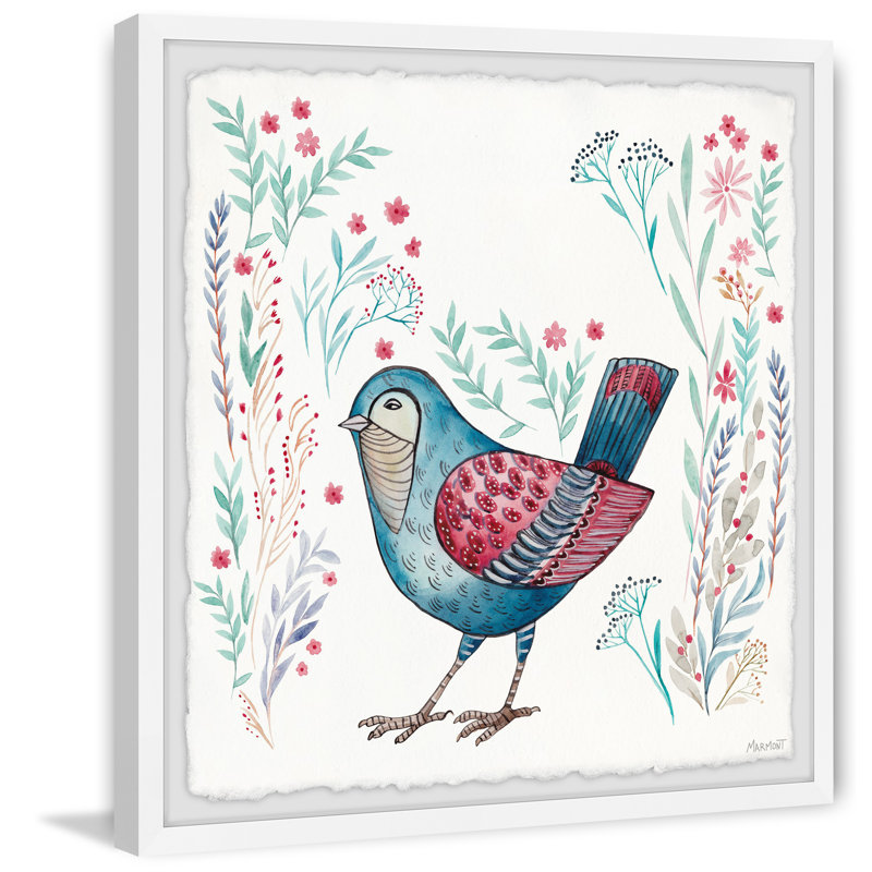 Fine Feathers - reproduction de cadre photo, L 12 po x H 12 po
