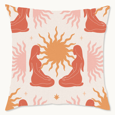 Geometric Pillow Cover