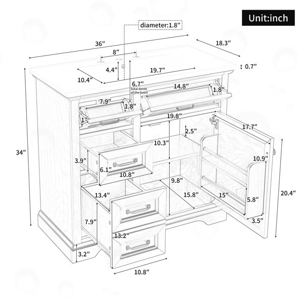 Dimensions du produit