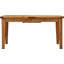 Cumbria Aspen Extension Dining Table with Butterfly Leaf, Antique Natural