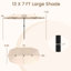 Parasol de marché pour table 13 po-934704178