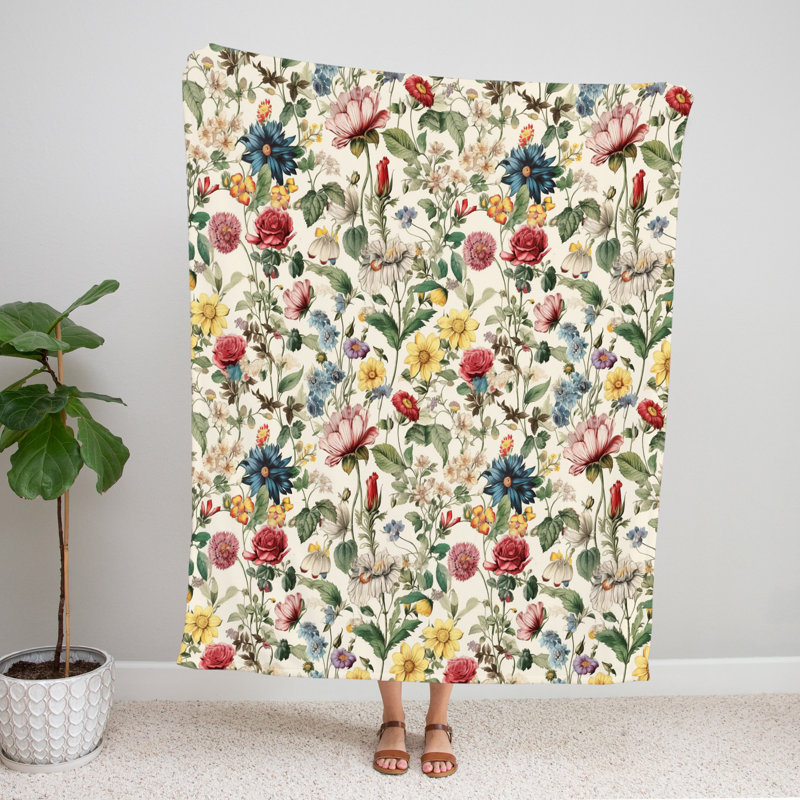 Throw Blanket, 51" W x 60" L