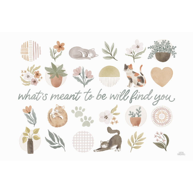 «Garden Friends VI» par Laura Marshall, H 12 po x l 18 po