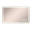 Miroir de salle de bain 24 po x 40 po à DEL avec miroirs de salle de bain avec lumières frontales anti-buée et sans miroir