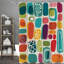 Rideaux de douche avec crochets inclus